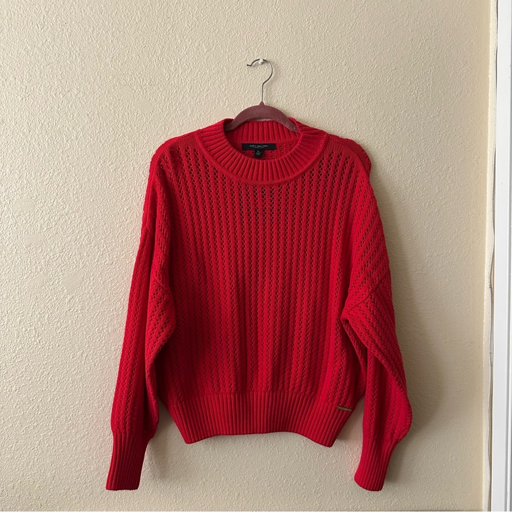 NWT Marc New York Red Knit Sweater - Women's Size XL
